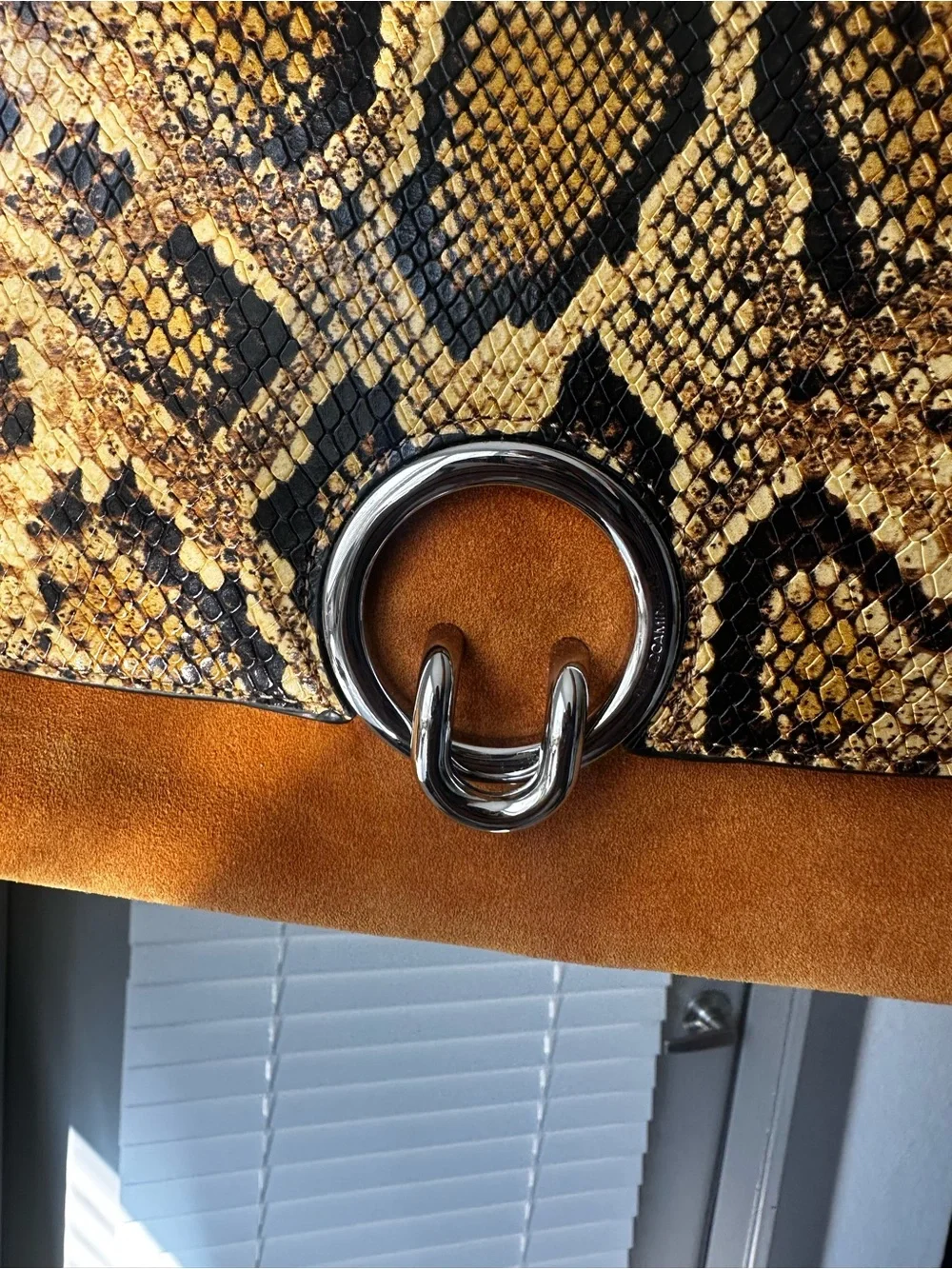 Rebecca Minkoff | Snake-Print and Tan Crossbody Bag - Women's Shoulder Bag